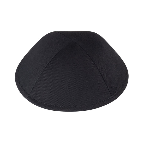 Black Cotton Kippah for Boys - iKippah by Judaica Square