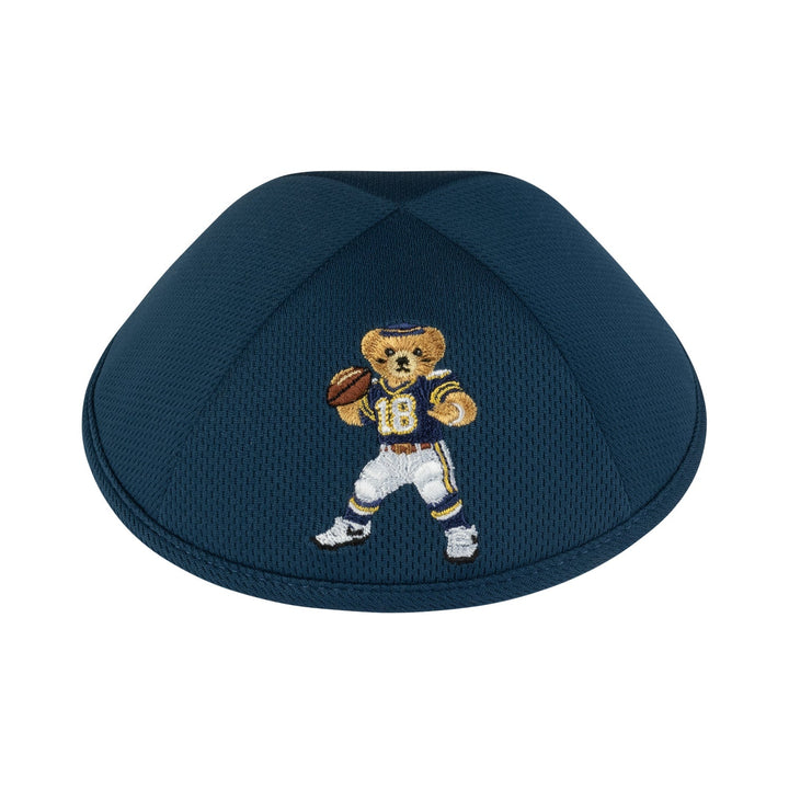 Football Dov Bear Kippah / Yarmulke