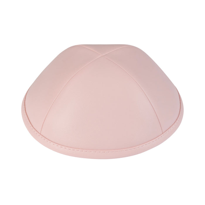 Pink Leather Kippah for Shabbos - iKippah by Judaica Square