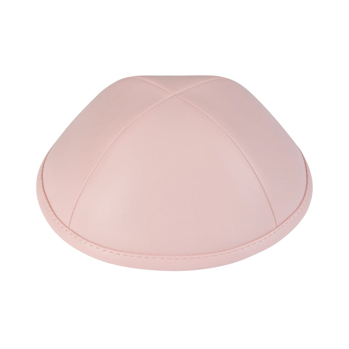 Pink Leather Kippah / Yarmulke