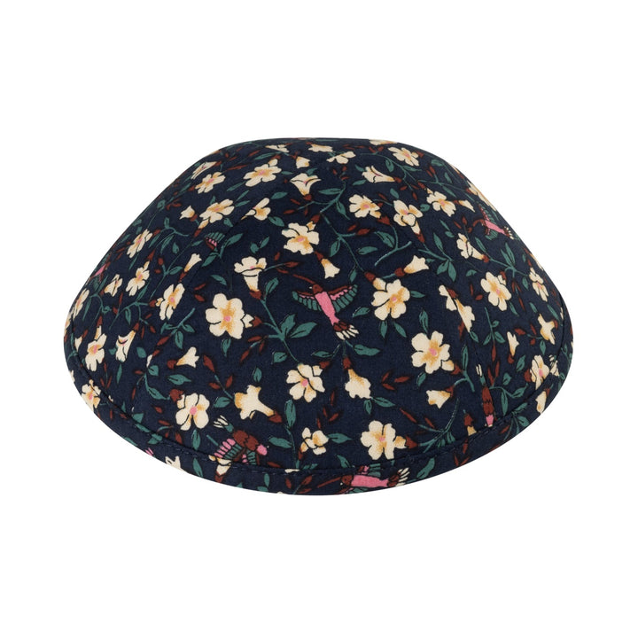 Bloom Floral Navy Yarmulke / Kippah