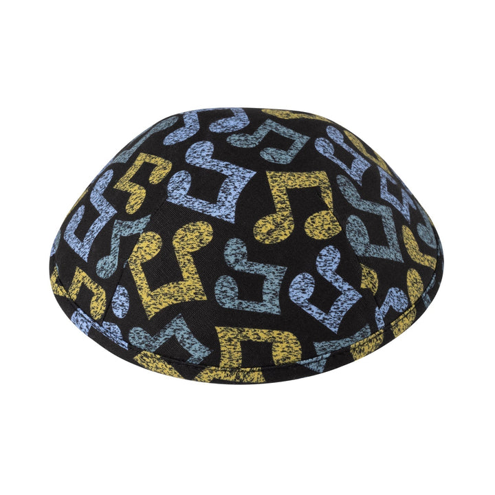 Music Notes Kippah – Cotton Yarmulke