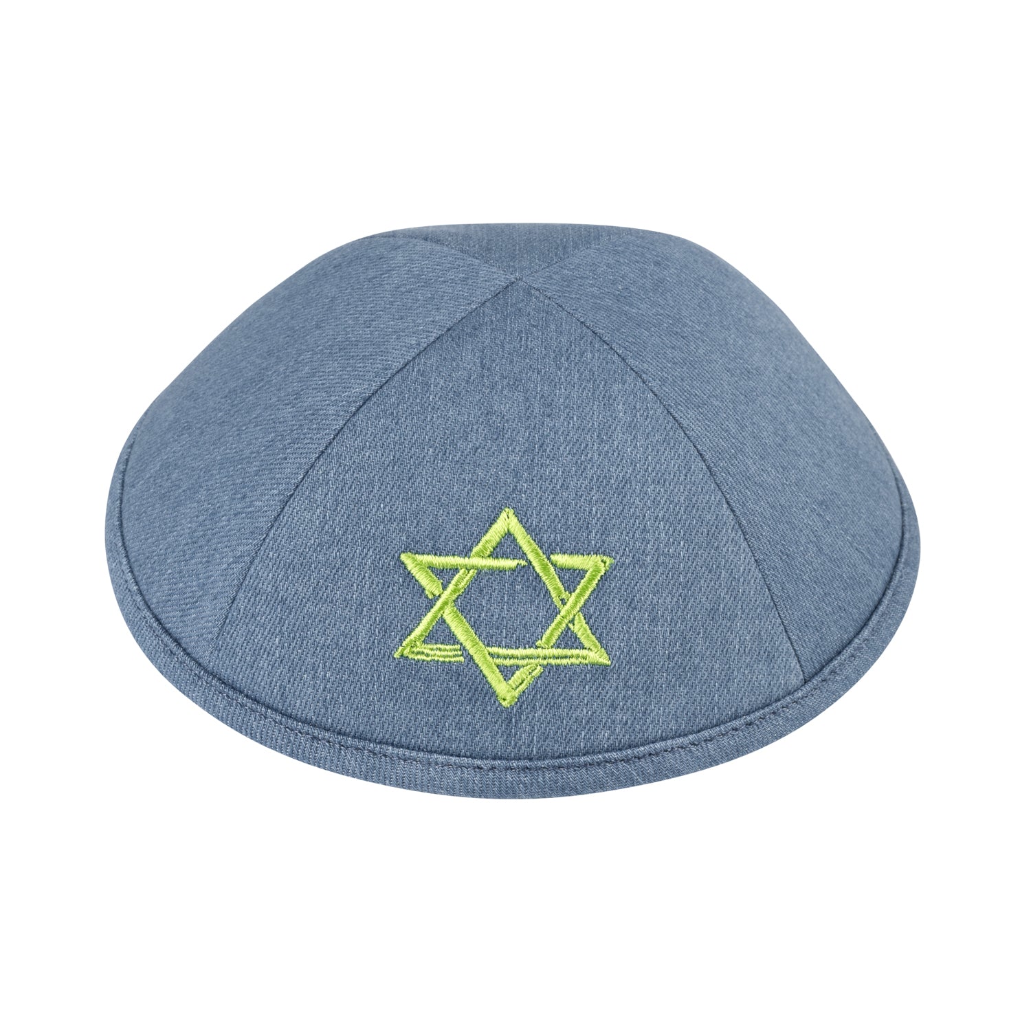 Denim Kippah for Upsherin - iKippah by Judaica Square