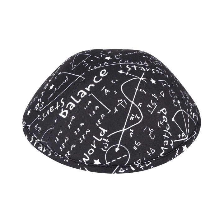 Science Chalk Board Kippah – Cotton Yarmulke