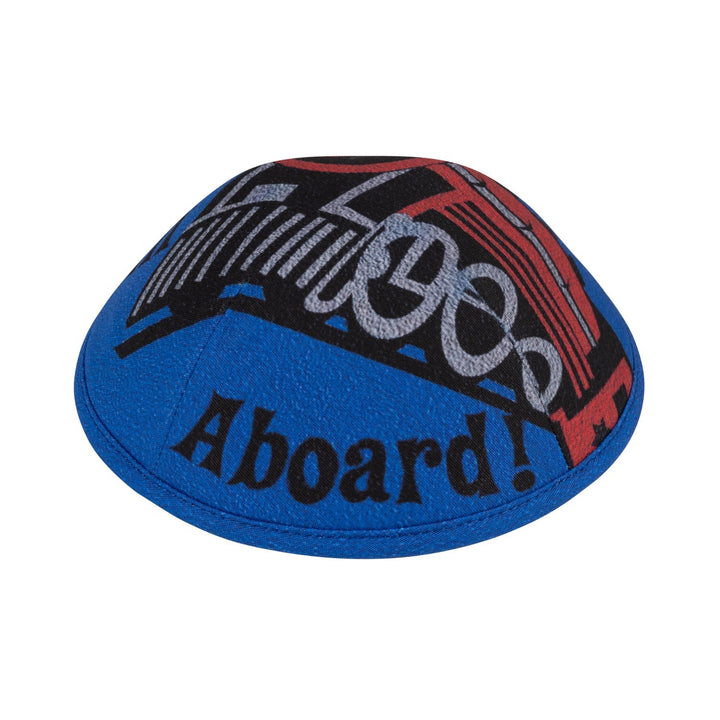 All Aboard Kippah – Cotton Yarmulke