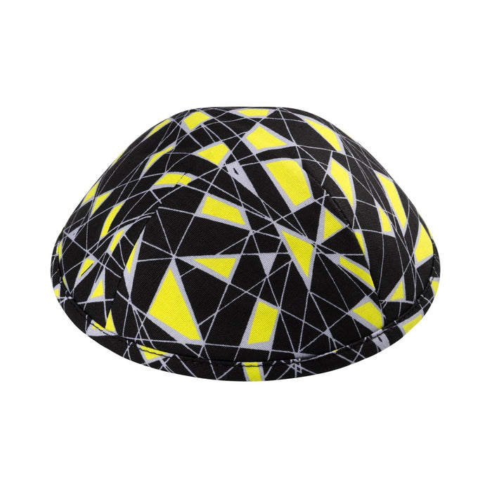 Yellow Cotton Kippah for Boys - iKippah by Judaica Square