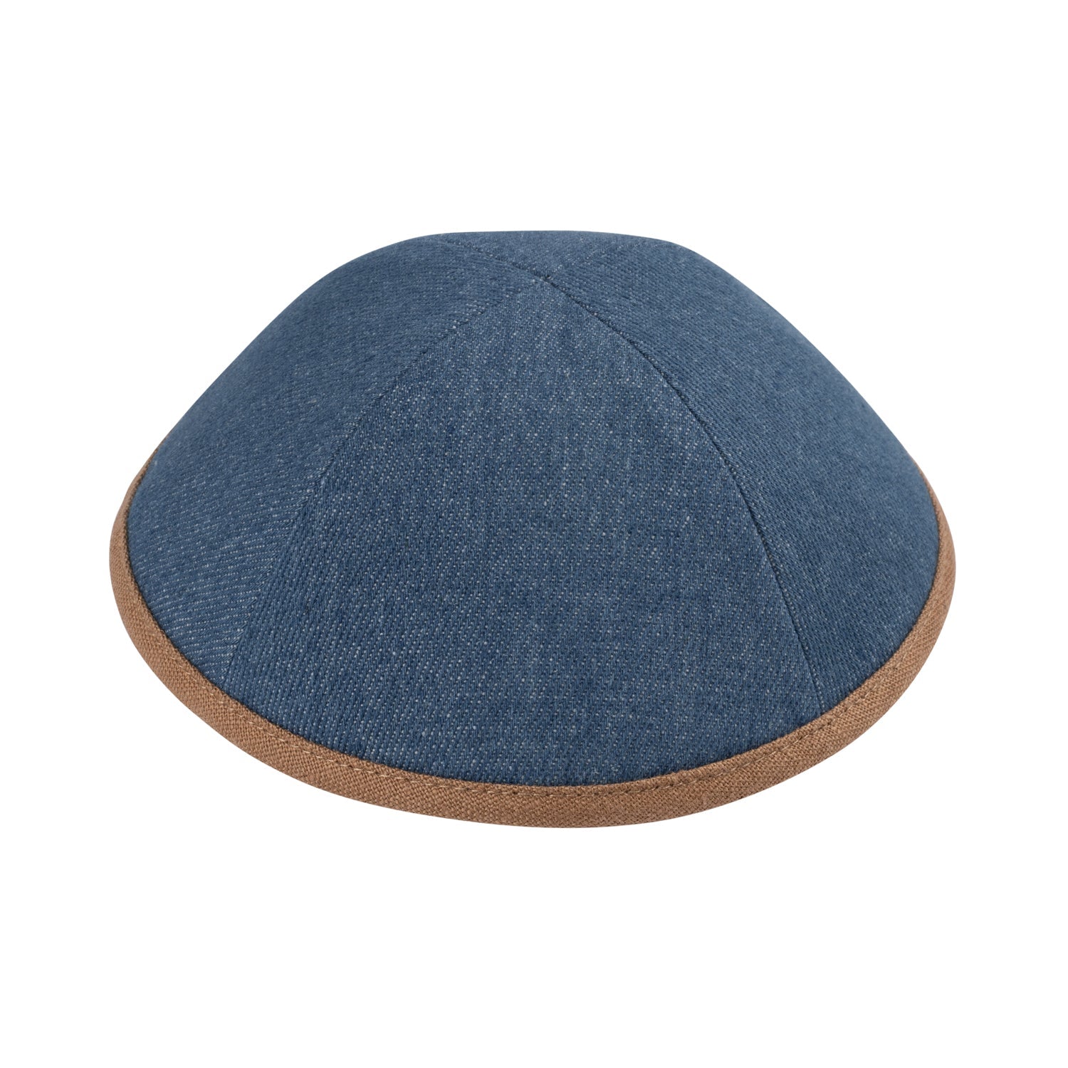 Camel Denim Kippah for Boys - iKippah by Judaica Square