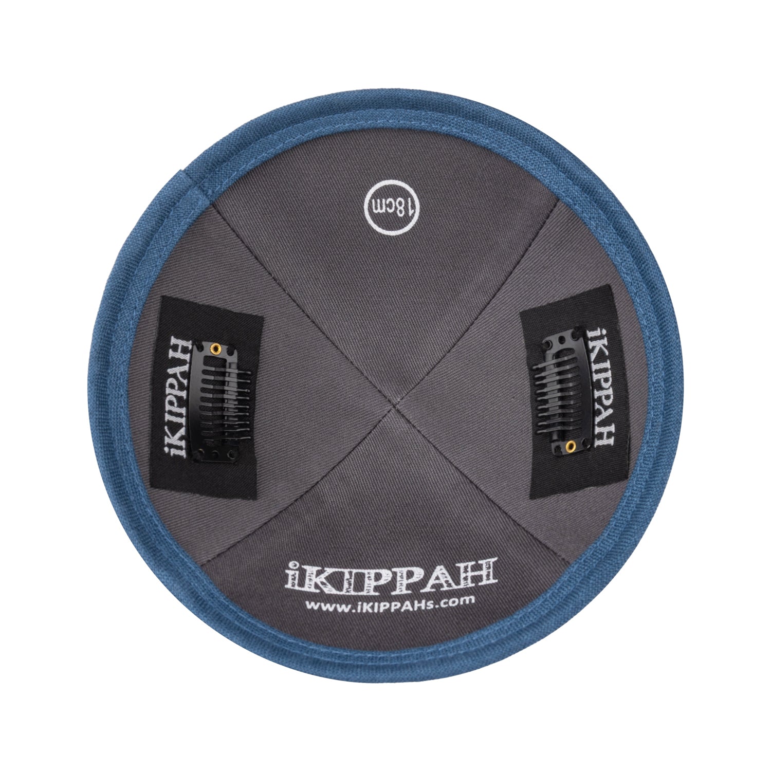 Close-up of Yarmulka Kippah lining and stitching