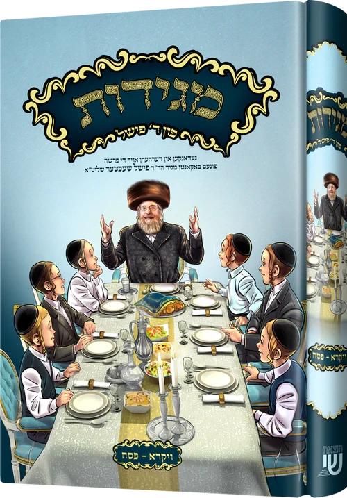 Magidos Reb Fishel, Vayikra-Pesach — book cover | Judaica Square Lakewood
