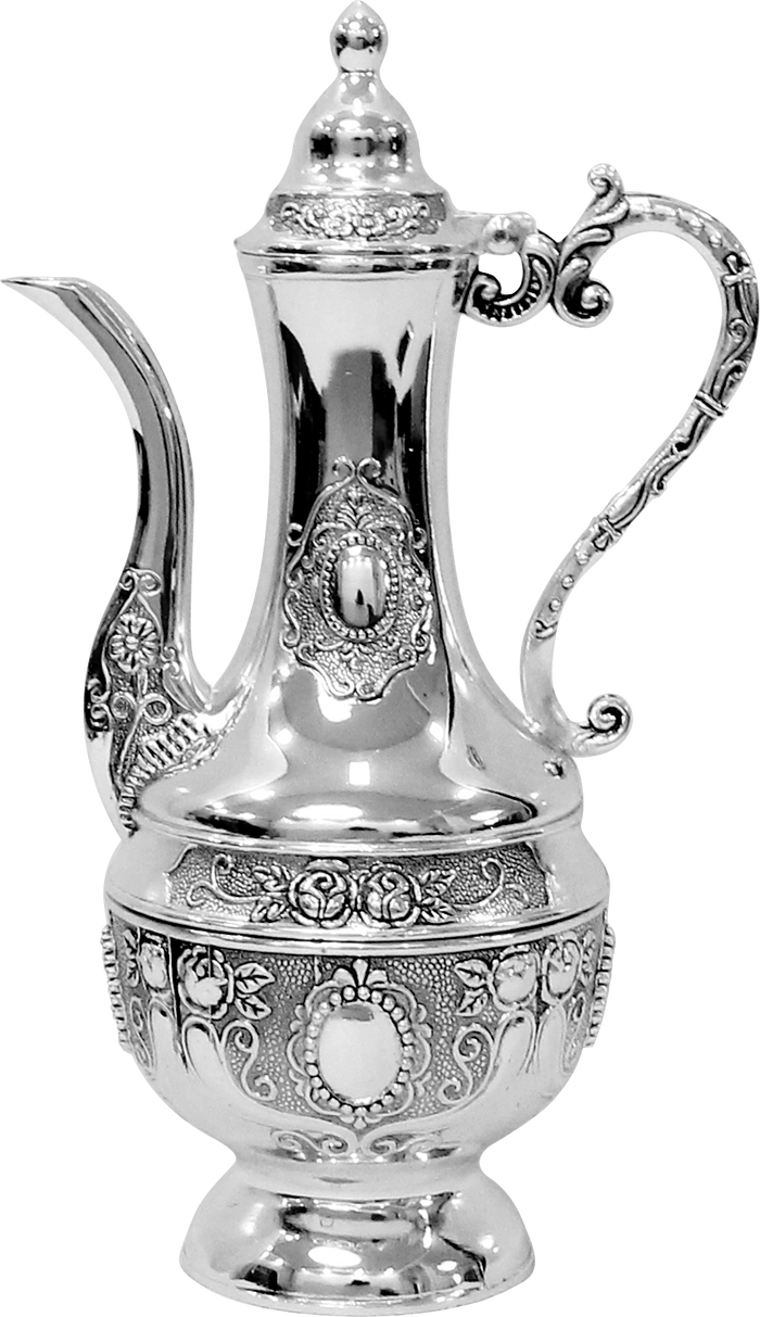 Shemen Zais Kreigel Pitcher — handled pouring jug with narrow spout for menorah oil | Judaica Square Lakewood