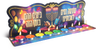 Tin Menorah Candle Set — lightweight tin menorah with its included candle box | Judaica Square Lakewood