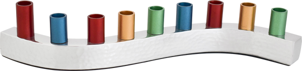 Aluminum Menorah Tidal Chimes — Judaica Square
