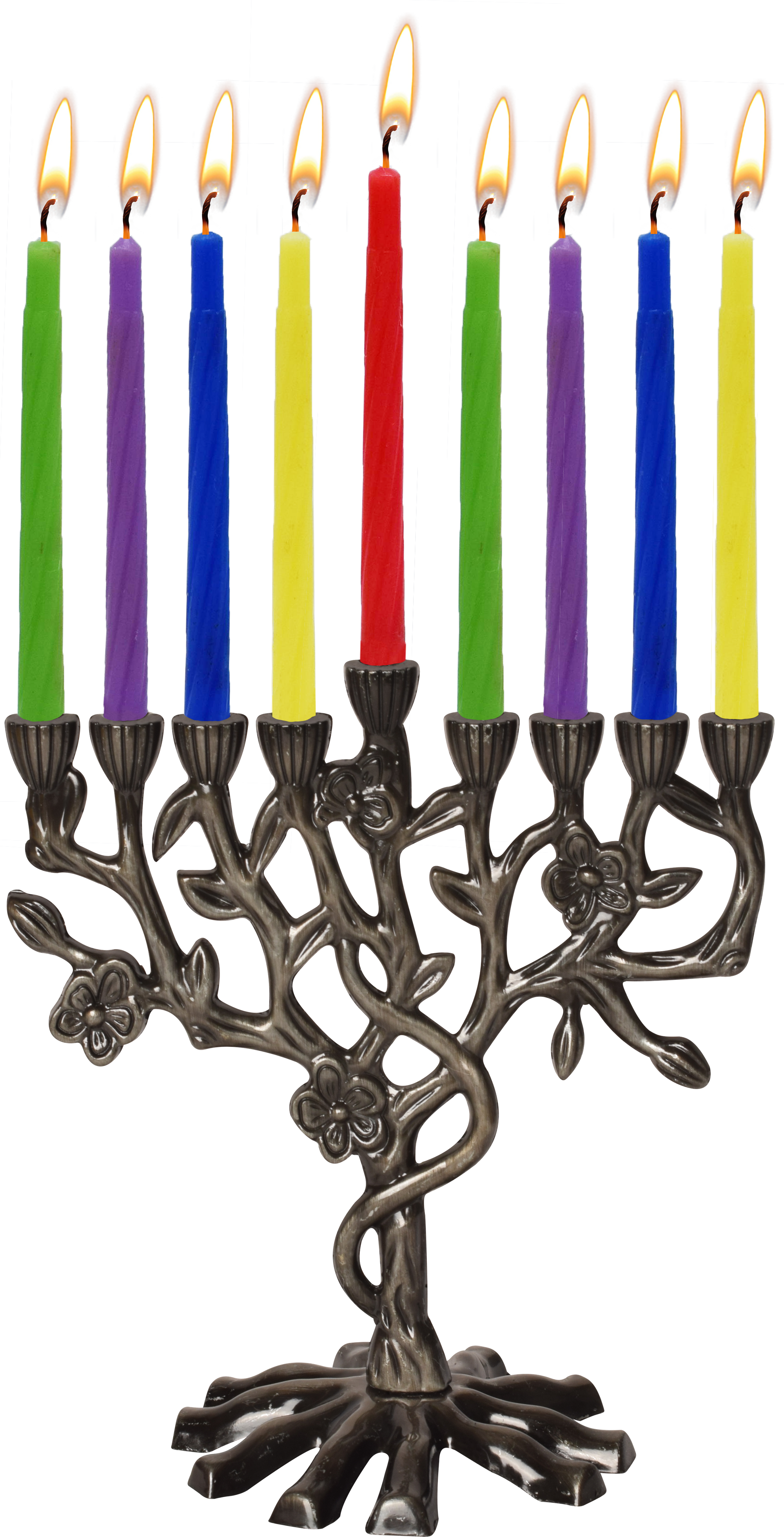 Candle Menorah Set - Small — Judaica Square