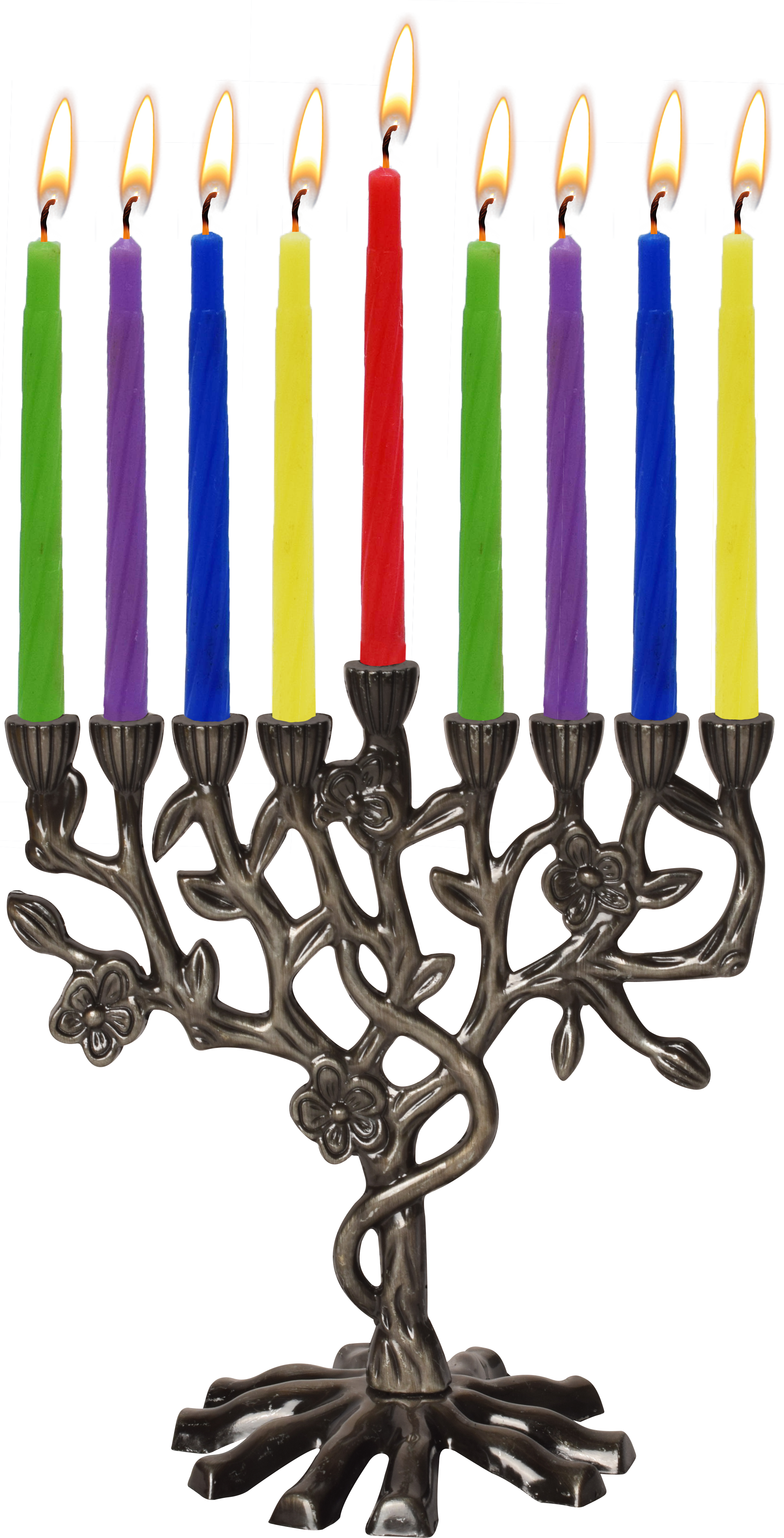 Candle Menorah Set - Small — Judaica Square