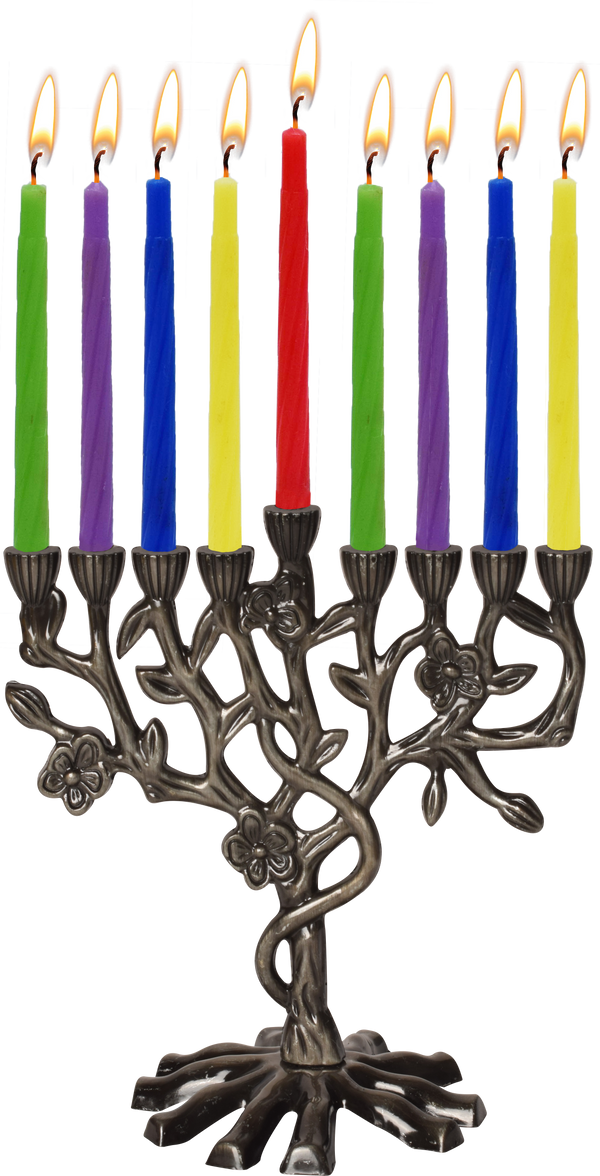 Candle Menorah Set - Small — Judaica Square