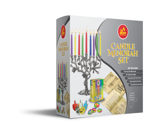 Menorah Set- Tree of Life — Judaica Square