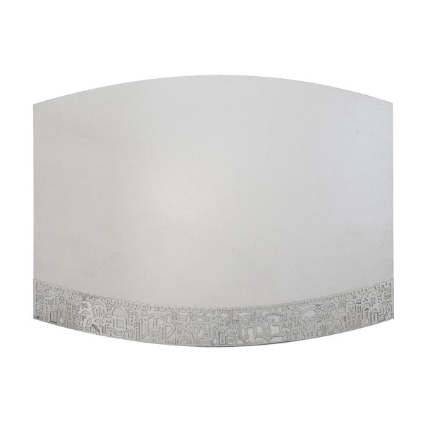 Emanuel Porcelain Challah Board-Jerusalem Cutout