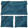 Prestige Leather Chabad Bar Mitzvah Set — Chabad Design, Contemporary Collection (310C-TL)