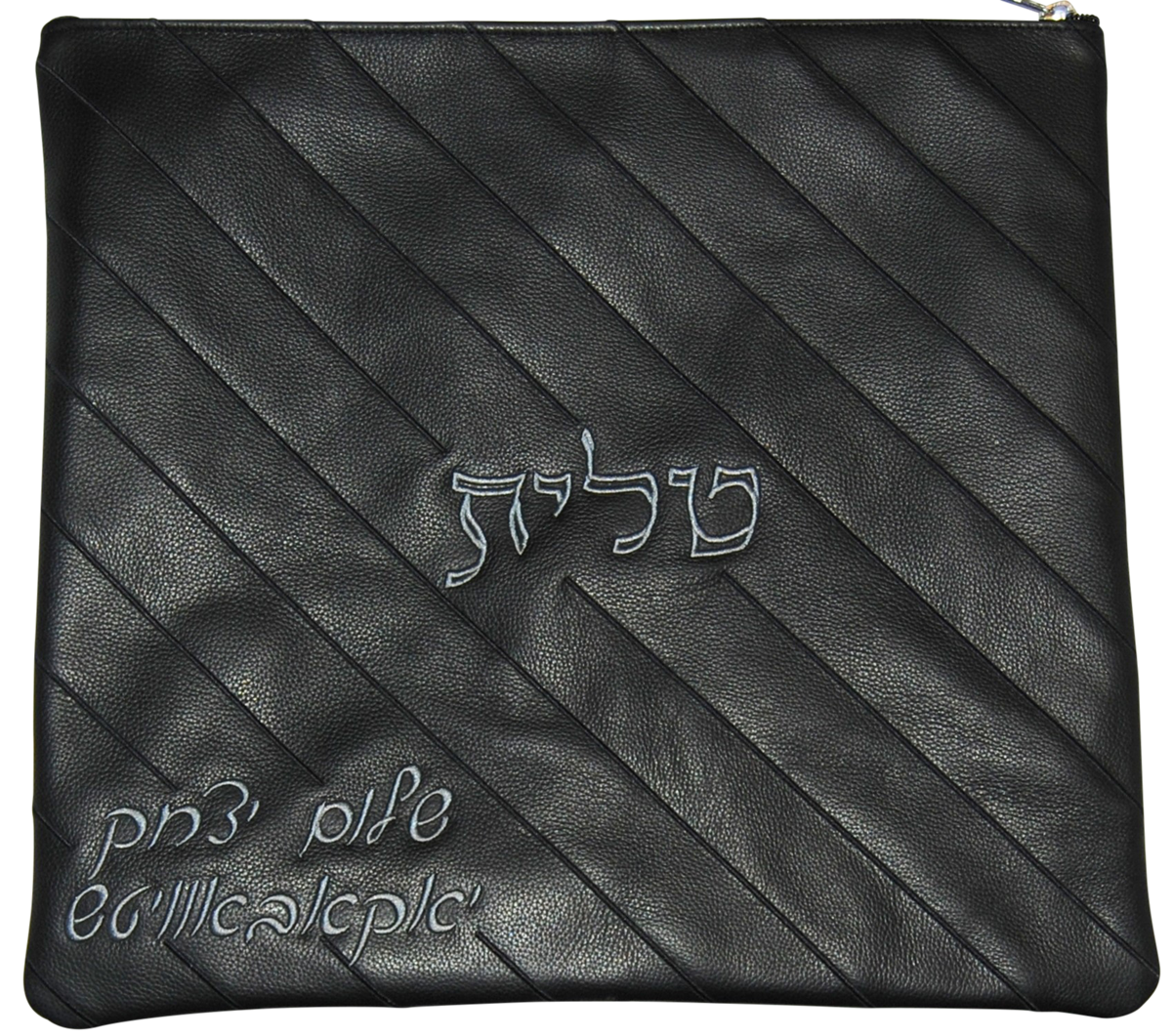 Prestige Leather Tallit & Tefillin Bag (315D-BK6)