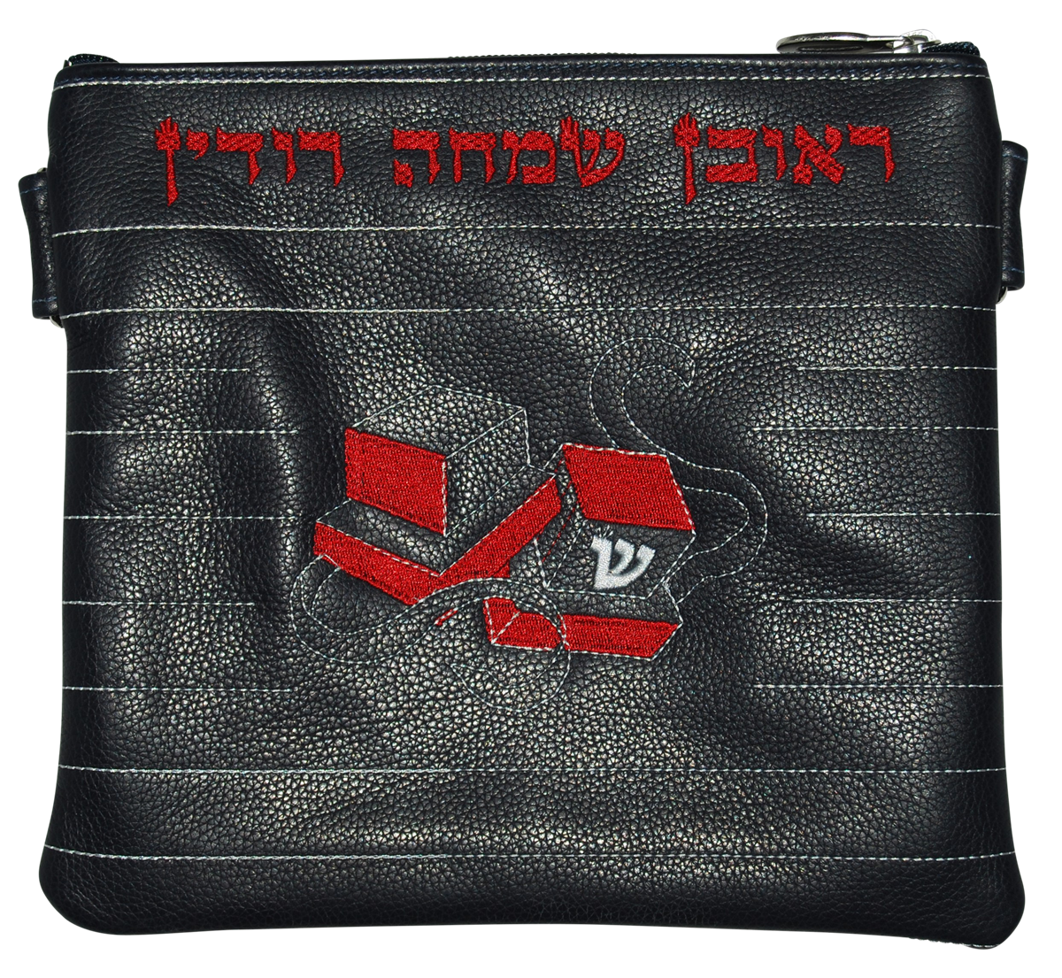 Prestige Leather Tallit & Tefillin Bag (315D-NV4)