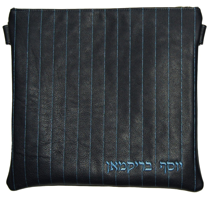 Prestige Leather Tallit & Tefillin Bag (315D-NV6)