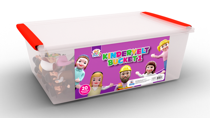 Kindervelt Bucket 1 — Kindervelt Playset by Kindervelt | Judaica Square Lakewood
