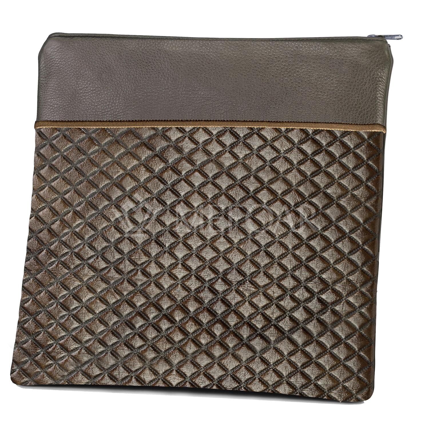Tallis and Tefillin Bag Design #324 - Diamond Leather - Tallis Bags view 3 | Judaica Square Lakewood