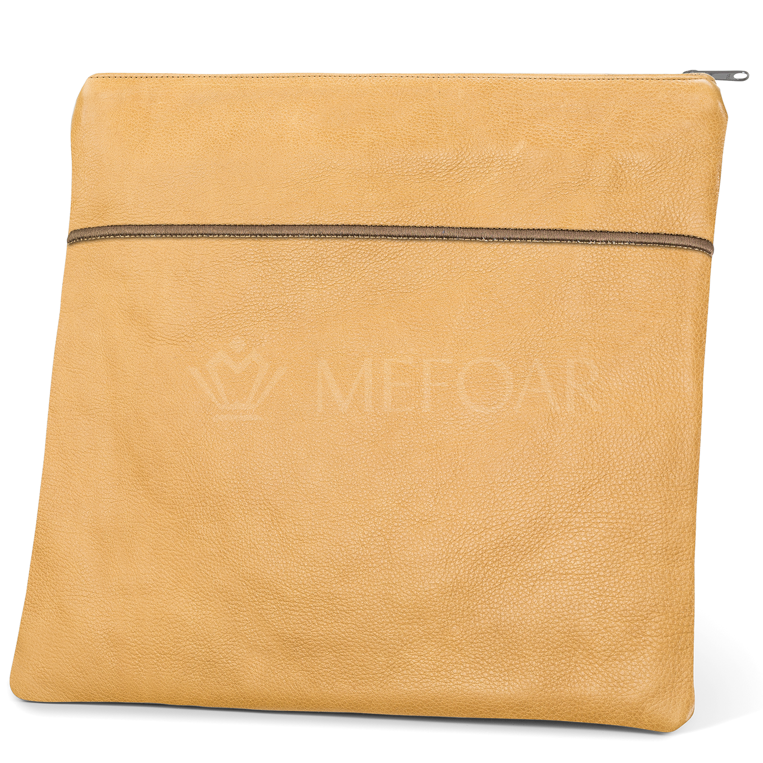 Tallis and Tefillin Bag Design #324 - Solid Leather - Tallis Bags view 4 | Judaica Square Lakewood