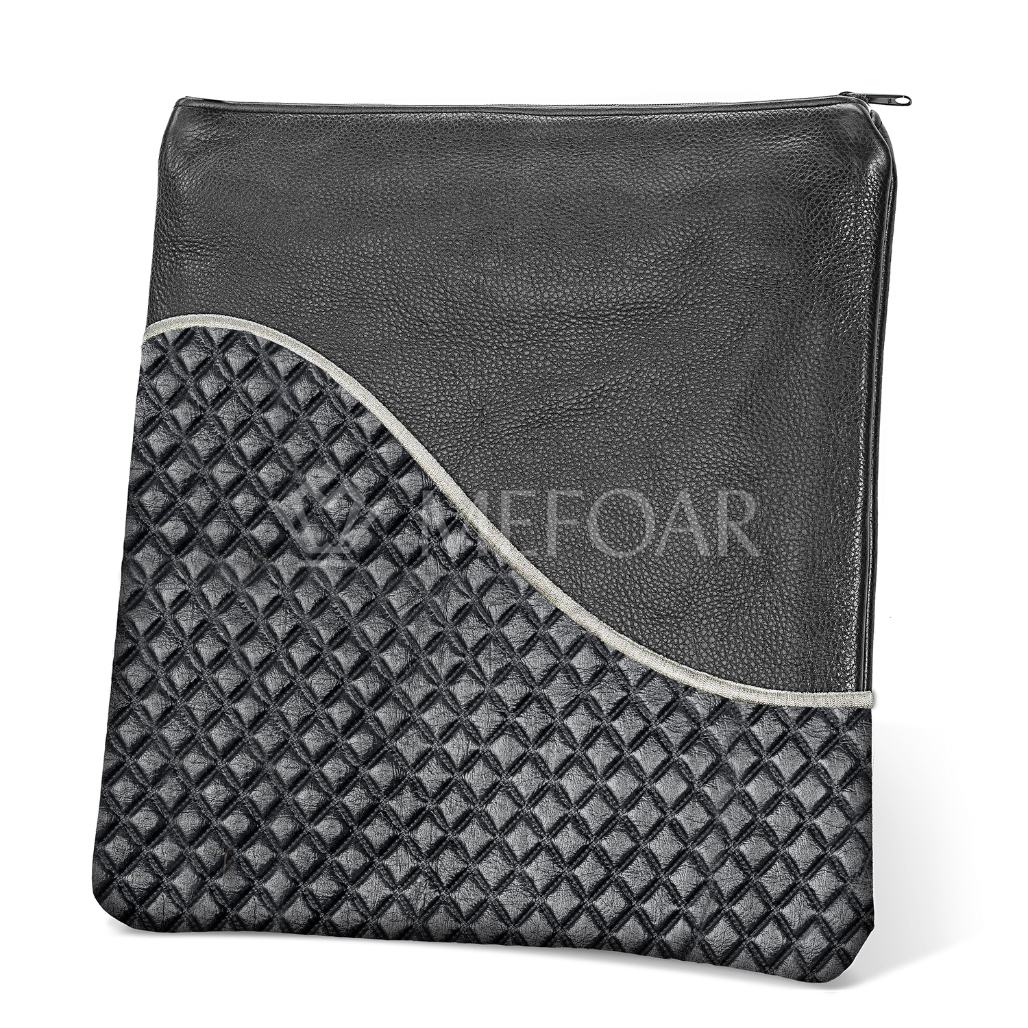 Tallis and Tefillin Bag Design #325 - Diamond Leather - Tallis Bags view 2 | Judaica Square Lakewood