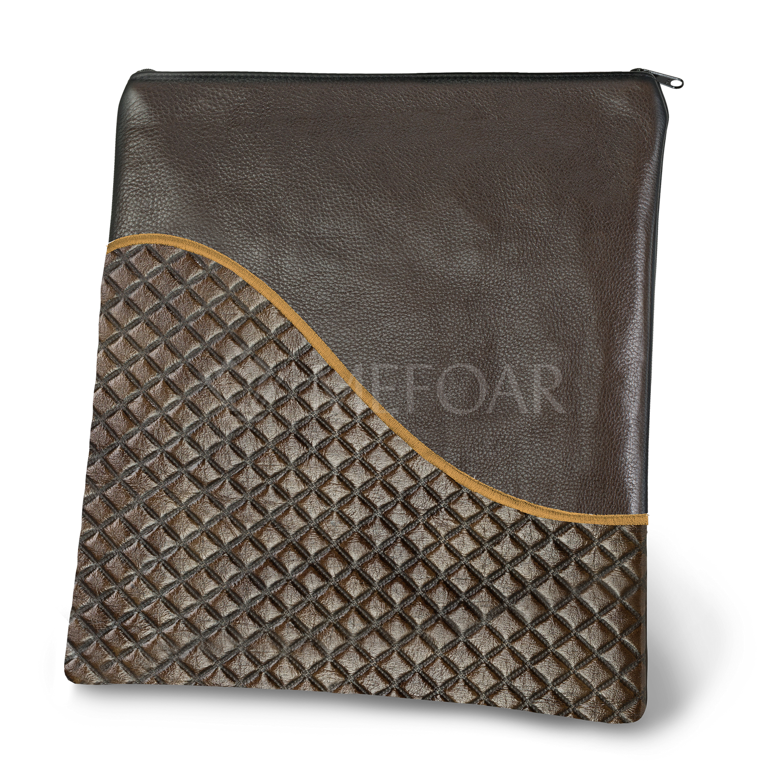 Tallis and Tefillin Bag Design #325 - Diamond Leather - Tallis Bags view 3 | Judaica Square Lakewood