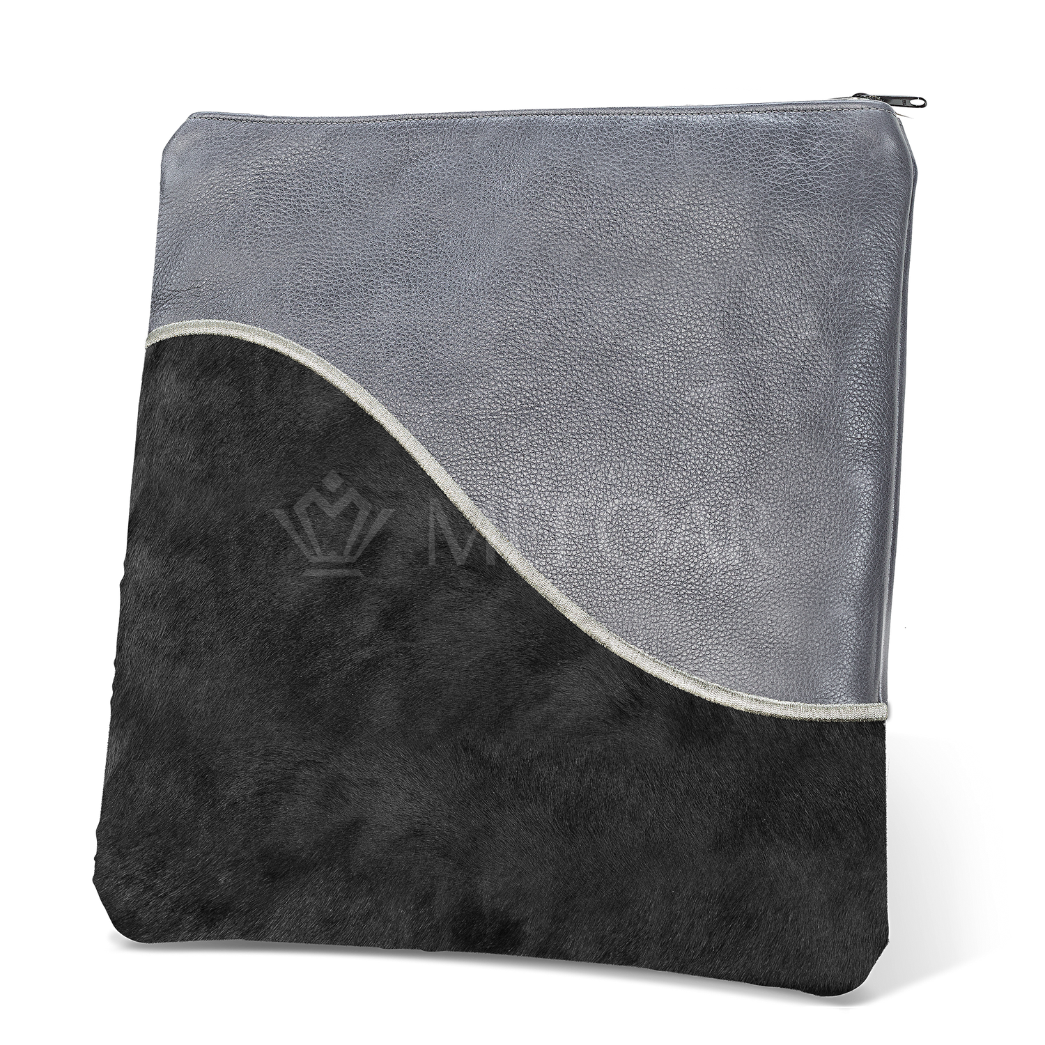 Tallis and Tefillin Bag Design #325 - Livid Leather and Fur - Tallis Bags view 2 | Judaica Square Lakewood
