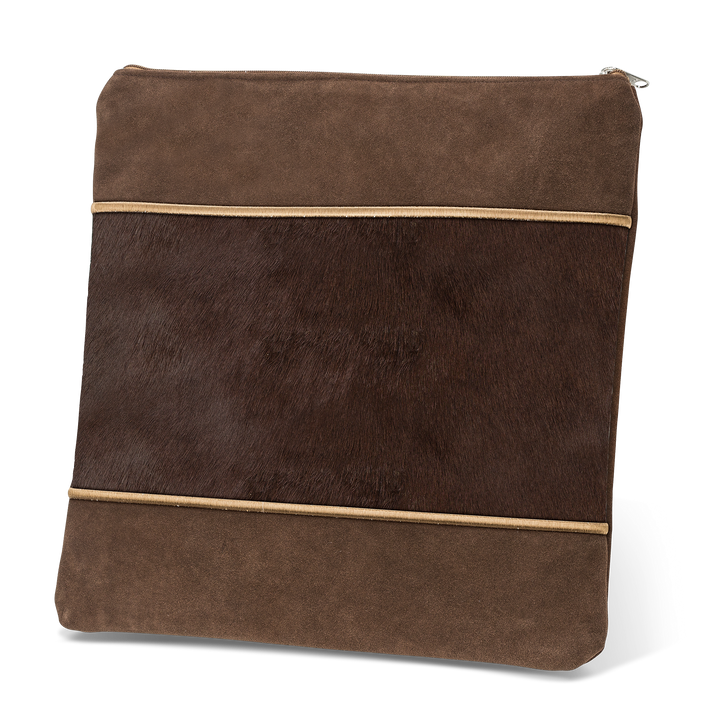 Tallis and Tefillin Bag Design #326 - Fur and Suede - Tallis Bags