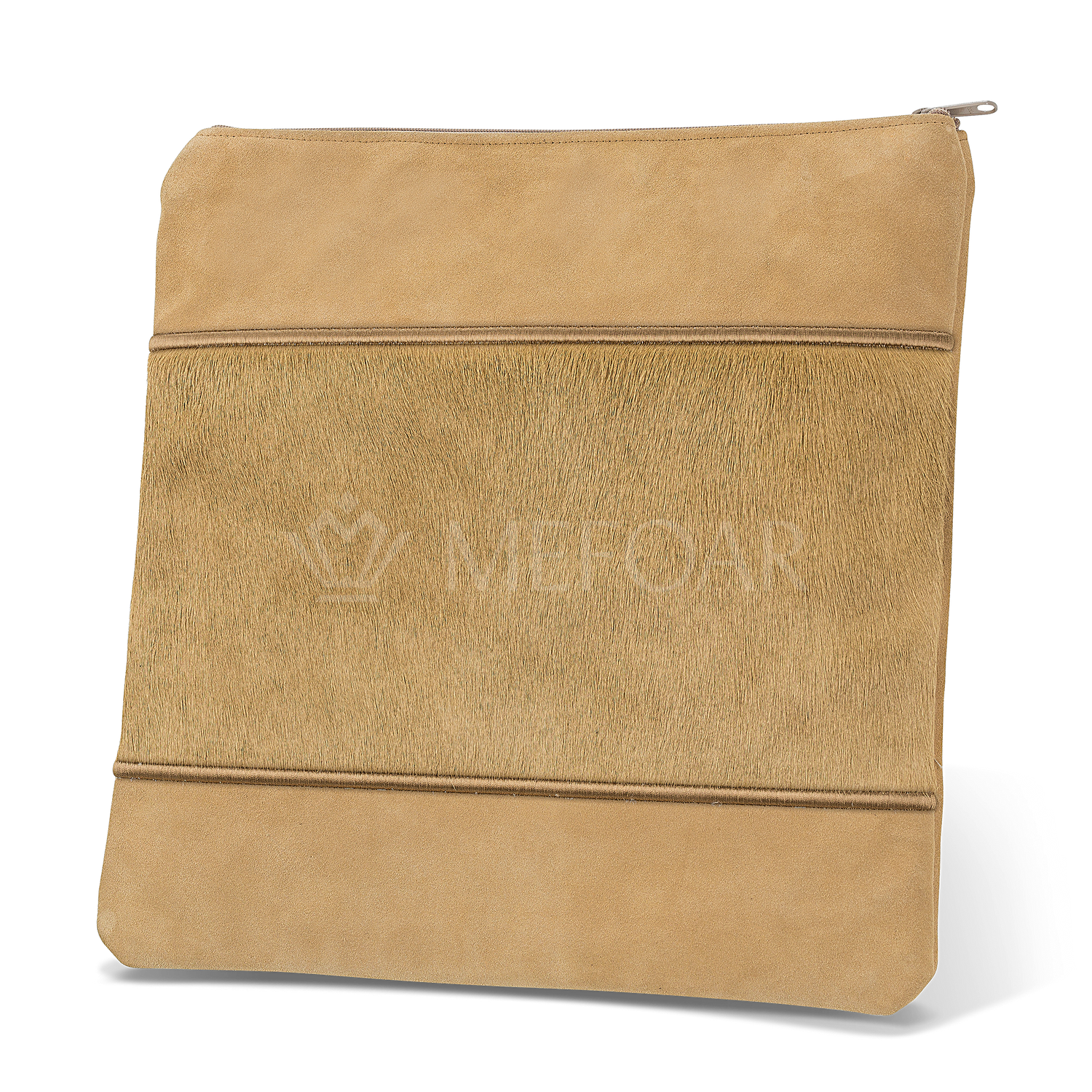 Tallis and Tefillin Bag Design #326 - Fur and Suede - Tallis Bags view 3 | Judaica Square Lakewood