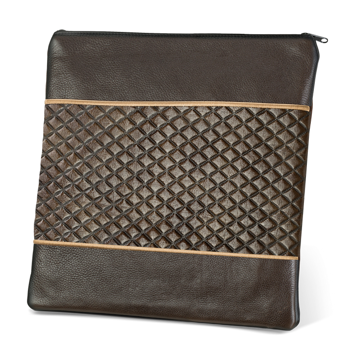 Tallis and Tefillin Bag Design #326 - Diamond Leather - Tallis Bags