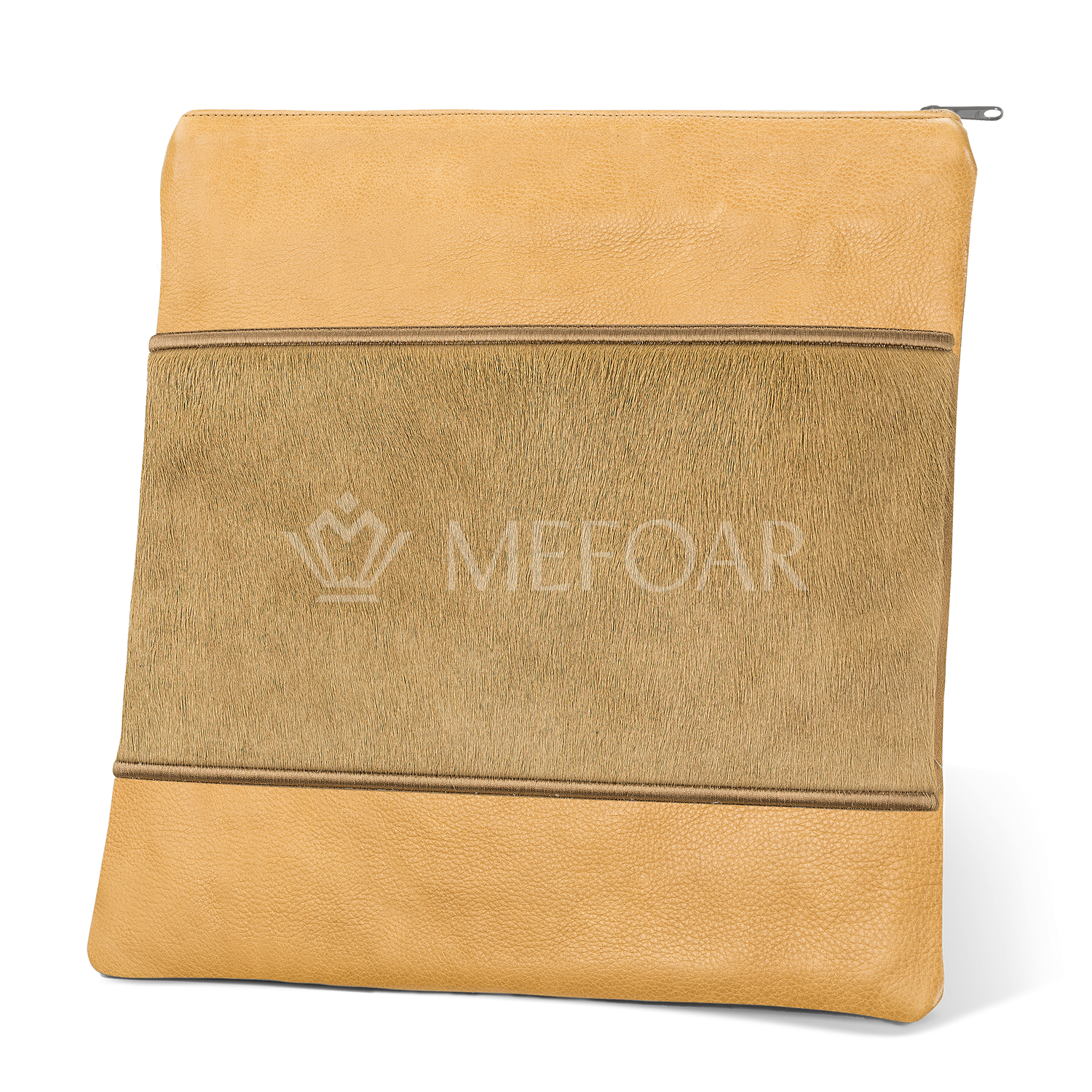 Tallis and Tefillin Bag Design #326 - Leather and Fur - Tallis Bags view 5 | Judaica Square Lakewood