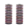 Emanuel Candlesticks with-Anodized Discs (EM-CV)