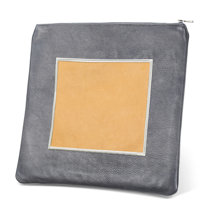 Tallis and Tefillin Bag Design #328 - Camel and Livid Leather - Tallis Bags