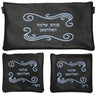 Prestige Classic Leather Chabad Bar Mitzvah Set (350B-BK3)
