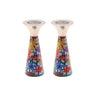 Emanuel Painted Cone Shaped Candlesticks 6" (EM-CSN)
