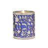 Emanuel Metal W/ Cutout Memorial Candle Holder (EM-NNC)