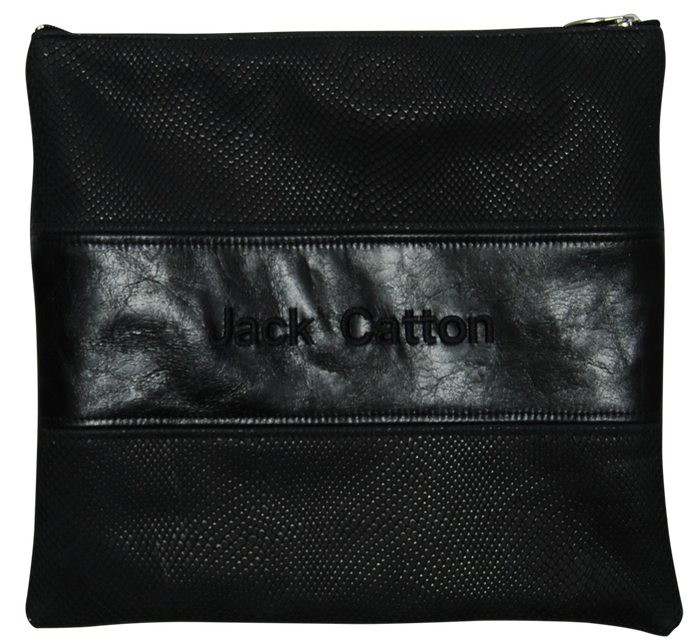 Prestige Regal Leather Tallit & Tefillin Bag (340F-BK3)