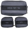 Prestige Custom Leather Tallit & Tefillin Bag — Chabad & Travel Design (TB355F-GR)