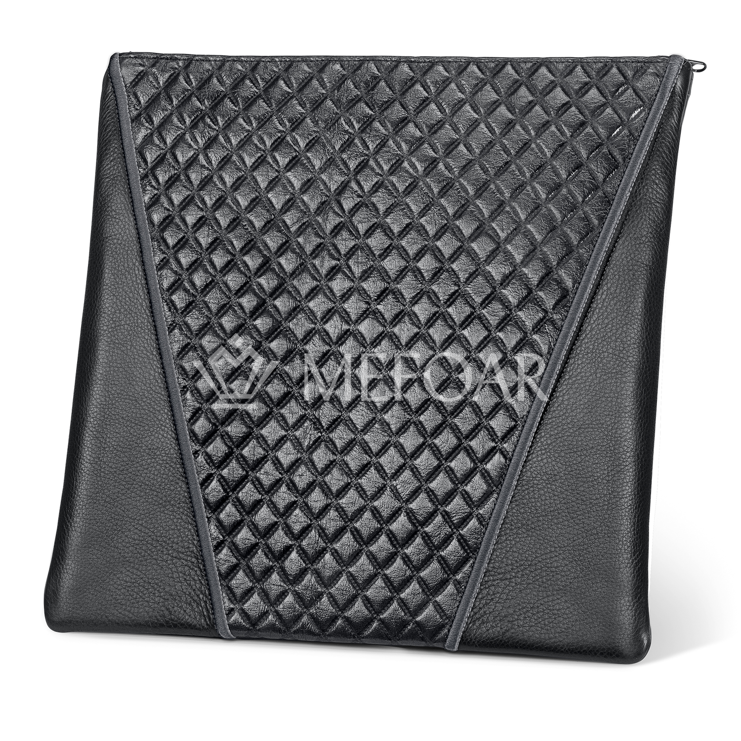 Tallis and Tefillin Bag Design #342 - Diamond Leather - Tallis Bags view 3 | Judaica Square Lakewood