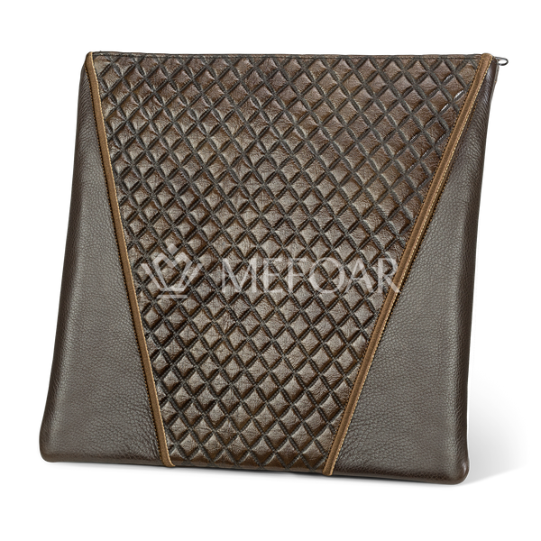 Tallis and Tefillin Bag Design #342 - Diamond Leather - Tallis Bags