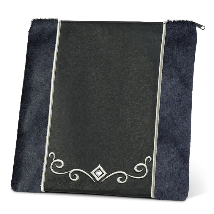Tallis and Tefillin Bag Design #345 - Livid Fur and Leather - Tallis Bags