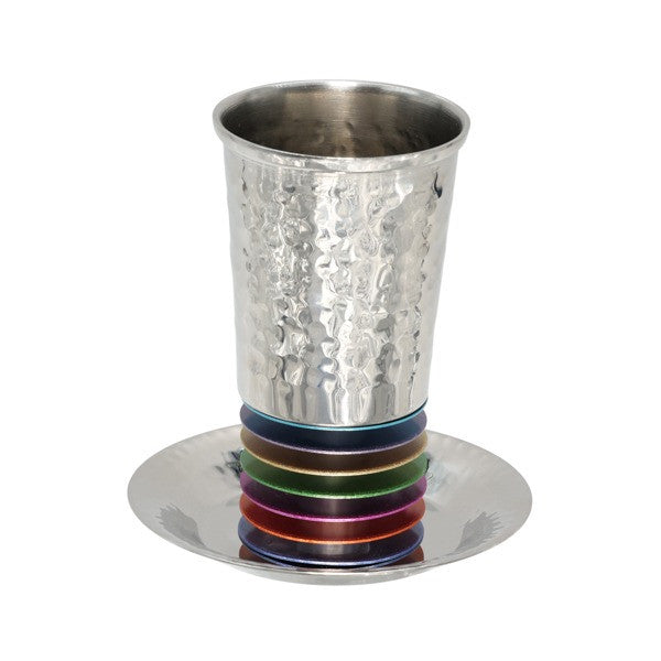 Anodized Discs Kiddush Cup