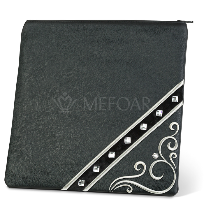 Tallis and Tefillin Bag Design #346 - Solid Leather - Tallis Bags | Judaica Square Lakewood