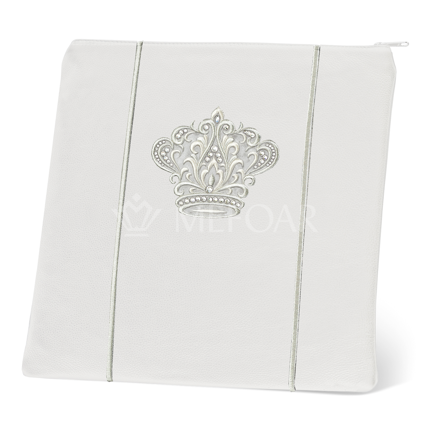 Tallis and Tefillin Bag Design #347 - Solid Leather - Tallis Bags view 5 | Judaica Square Lakewood