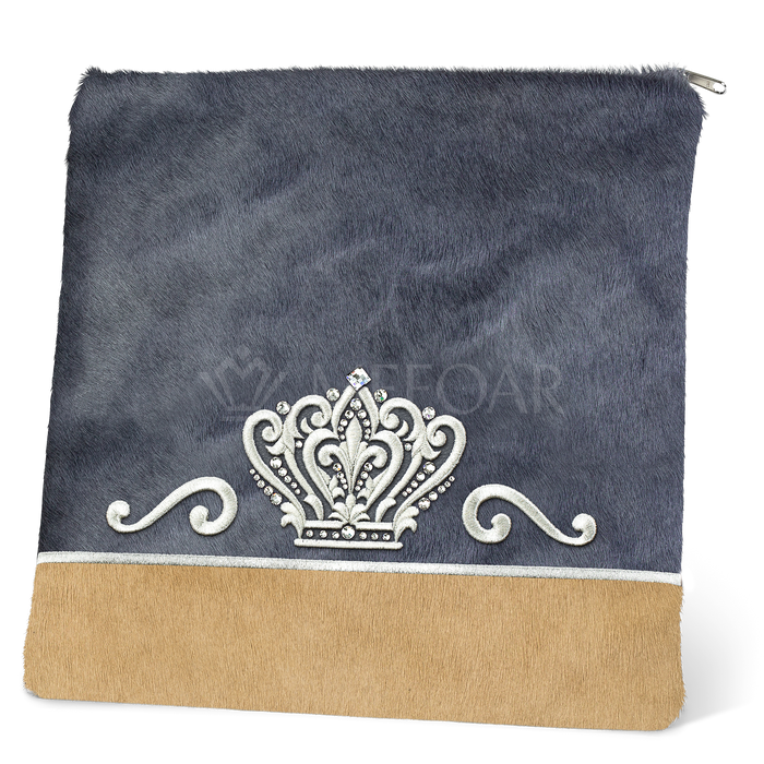 Tallis and Tefillin Bag Design #349 - Livid and Camel Fur - Tallis Bags | Judaica Square Lakewood