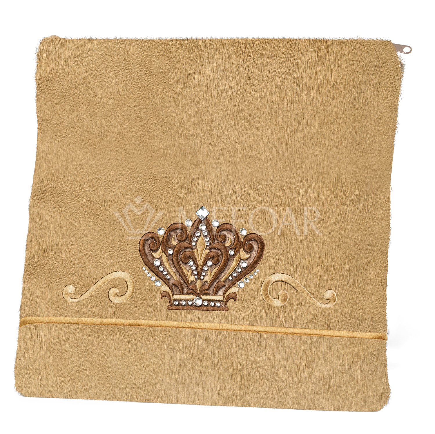 Tallis and Tefillin Bag Design #349 - Solid Fur - Tallis Bags view 3 | Judaica Square Lakewood